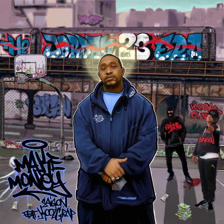 Saigon & Fredro Feat. Kool G Rap "Make Money" Cover Art