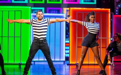 Kelvin and Oti's jailhouse jive