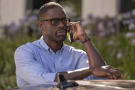 <p>Sterling K. Brown as Randall Pearson in NBC’s <i>This Is Us</i>.<br>(Photo: Ron Batzdorff/NBC) </p>