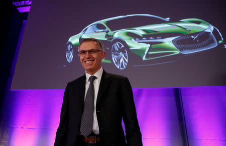 Carlos Tavares, Chairman of the Managing Board of French carmaker PSA Peugeot Citroen, arrives to attend a news conference to present the company's 2016 annual results at Peugeot headquarters in Paris, France, February 23, 2017. REUTERS/Gonzalo Fuentes