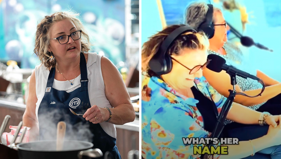 MasterChef's Julie Goodwin / Julie and Val on the PodVan podcast.