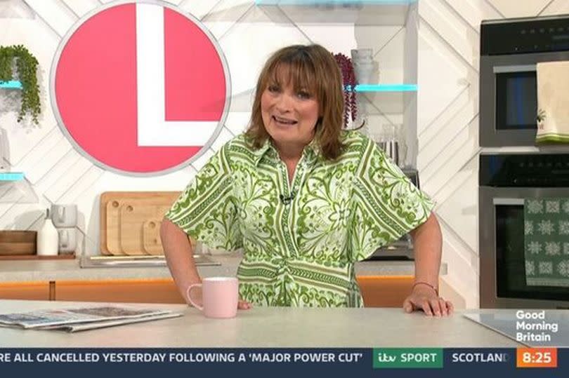 Lorraine Kelly ITV