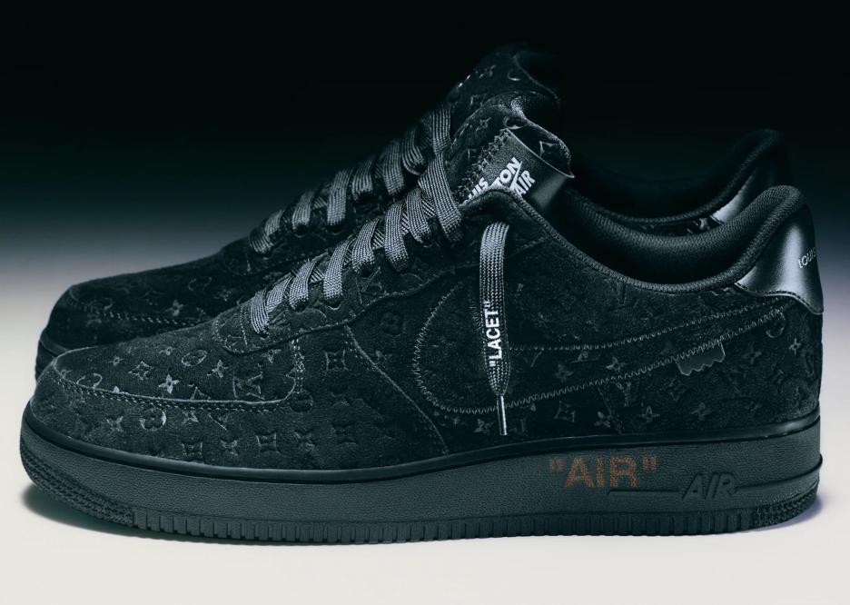 Louis Vuitton Nike Air Force 1 Low Friends & Family Black