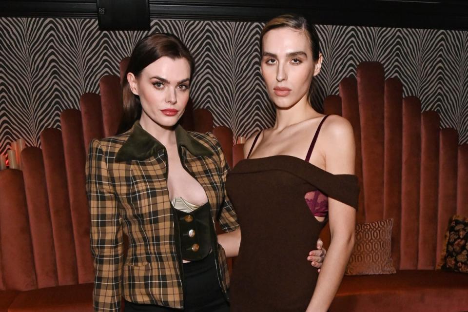 Coco de Mer & Charli Howard Celebrate The Launch Of Her New Valentines Edit: Charli Howard and Maxim Magnus attend the launch of the Charli Howard x Coco de Mer Valentines edit at Bardo St James’s on January 31, 2023 in London, England. (Dave Benett)