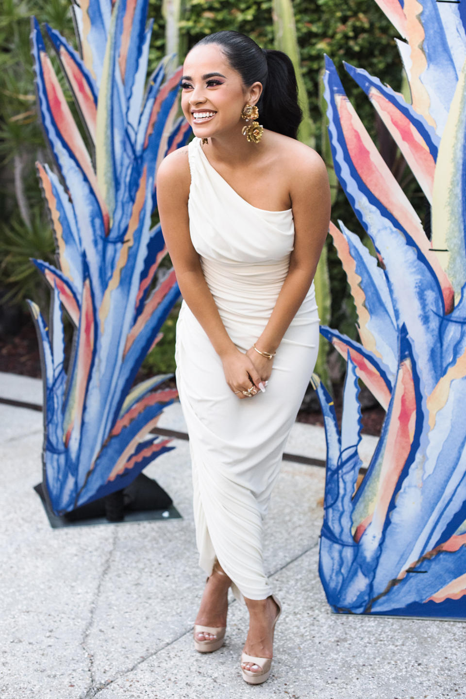 <p>Becky G holds a private launch event in L.A. for her beauty brand Treslúce Beauty, a brand that creates, celebrates and supports Latinx heritage and culture.</p>
