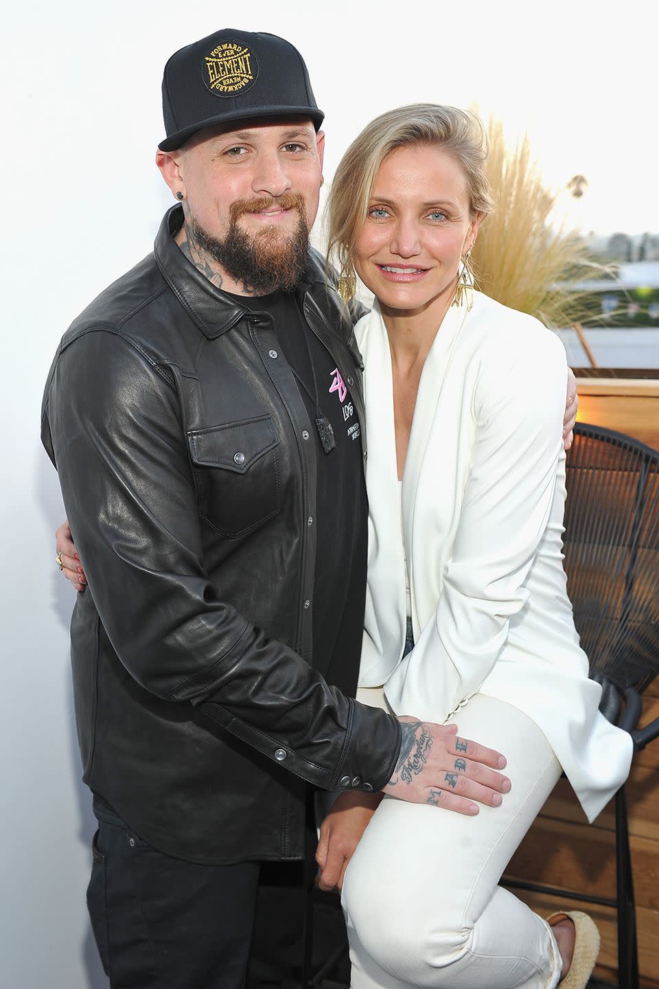 Cameron Diaz and Benji Madden