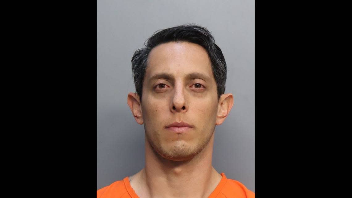 Oscar Olea’s booking photo Miami-Dade corrections