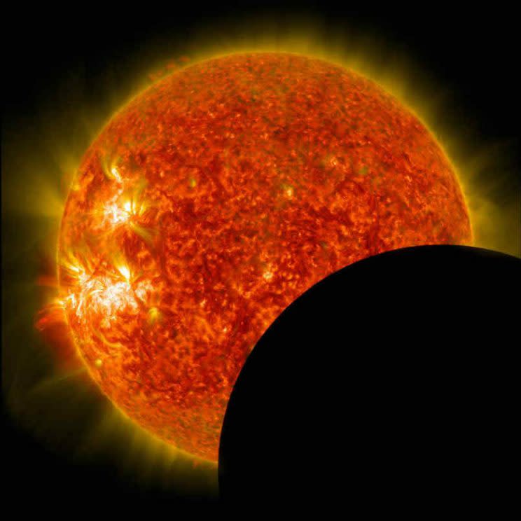 Eclipse solar. Foto: BGR