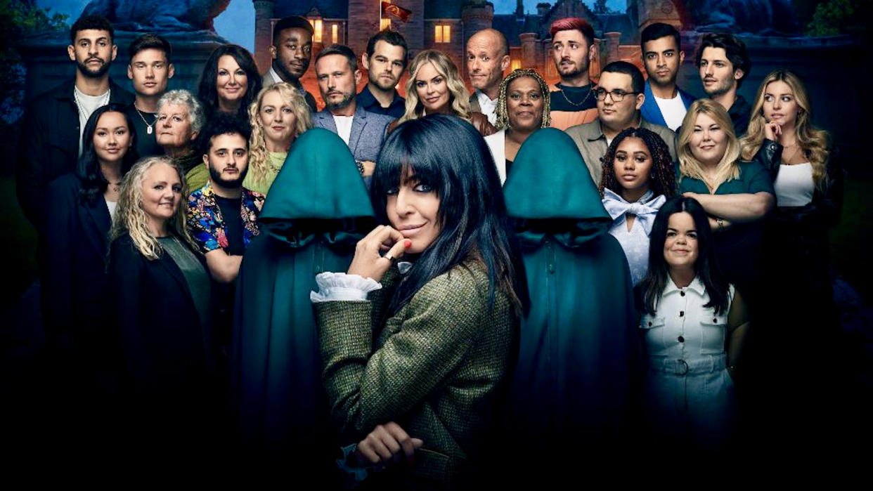  The Traitors contestants and host Claudia Winkleman. 