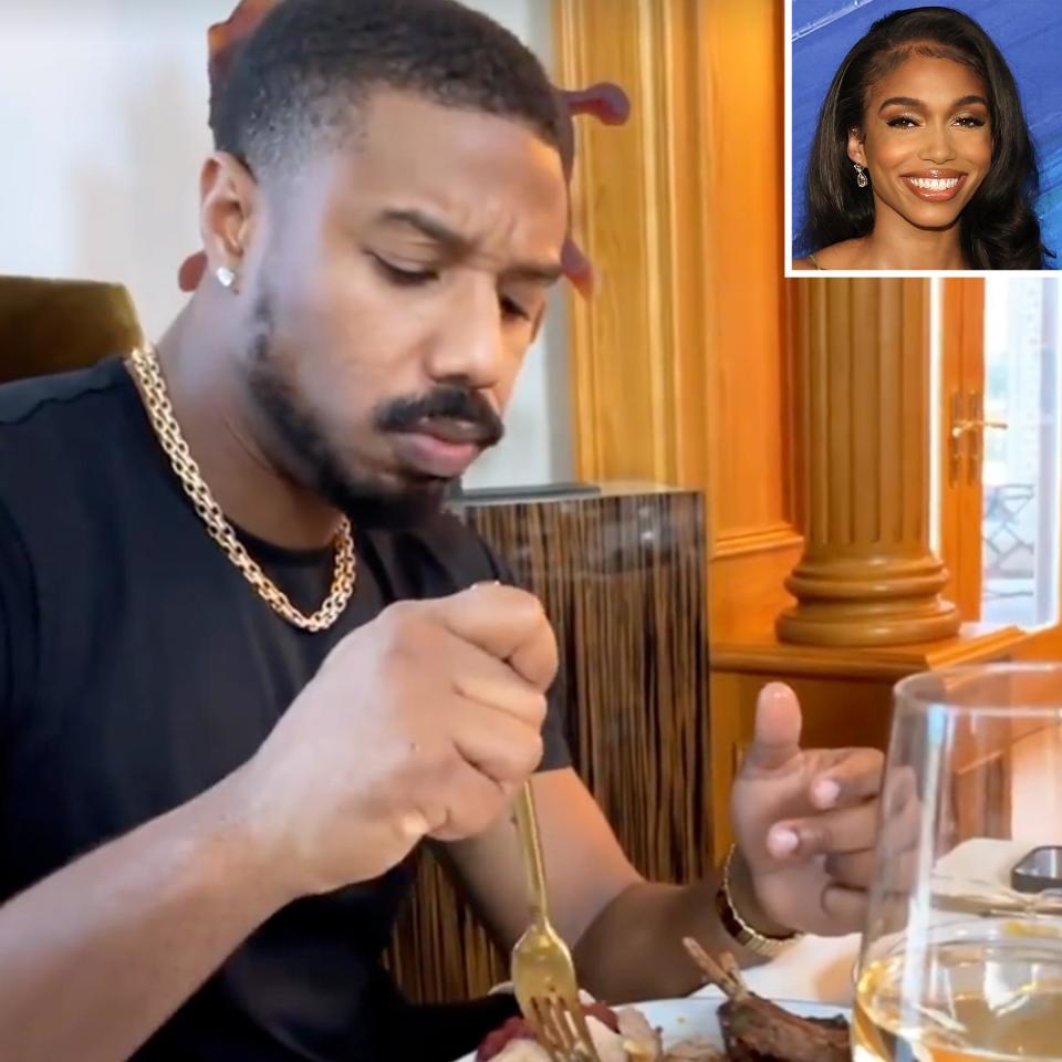 Michael B. Jordan and Lori Harvey