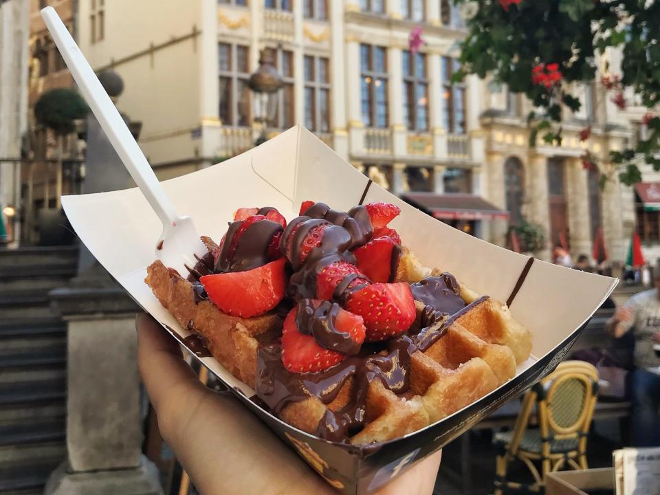 belgian waffle