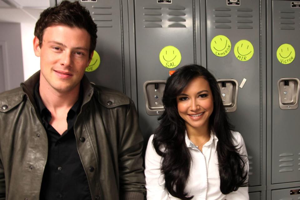 Glee - Cory Monteith and Naya Rivera