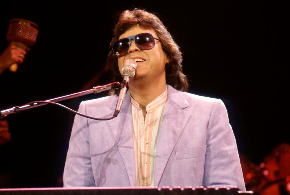 Ronnie Milsap performs during the Volunteer Jam X at Municipal Auditorium on Feb. 4, 1984. The singer performed a medley of "Ring of Fire," "Fire" and "Great Balls of Fire."