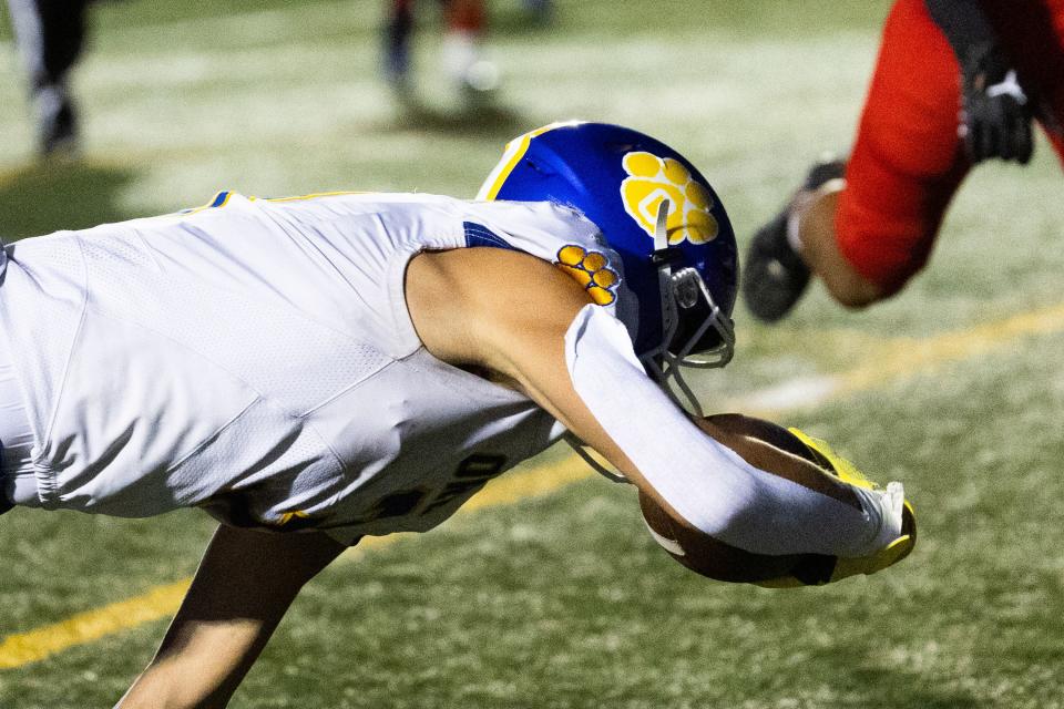 East plays Orem at the high school football season opener at East High School in Salt Lake City on Friday, Aug. 11, 2023. | Megan Nielsen, Deseret News