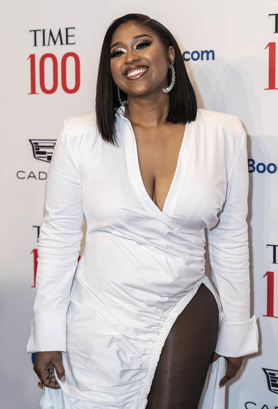 Jazmine Sullivan attends the Time 100 Gala at the Frederick P. Rose Hall at Lincoln Center in New York City on June 8, 2022. - Credit: ZUMAPRESS.com / MEGA