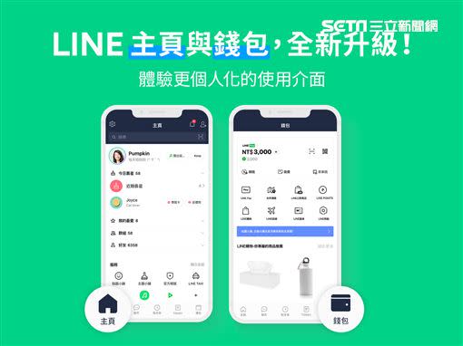 LINE宣布將在手機版有重大變革。（圖／LINE提供）