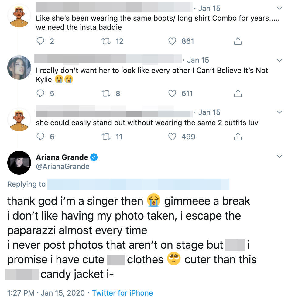 Ariana Grande/Twitter