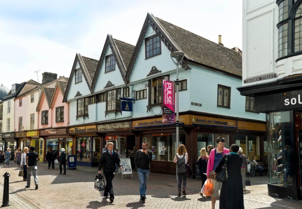 Ipswich: come for the history, stay for the replica woolly mammoth: Getty Images