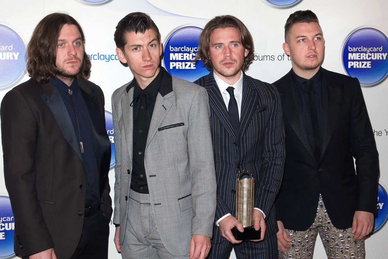 Arctic Monkeys in 2013 after the release of seminal album AM  (Getty)