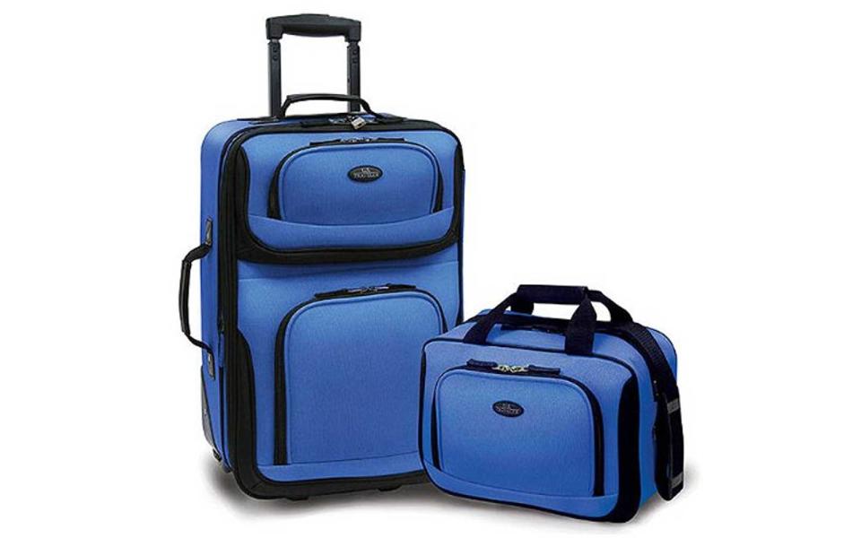 U.S Traveler Rio 2-Piece Expandable Luggage Set