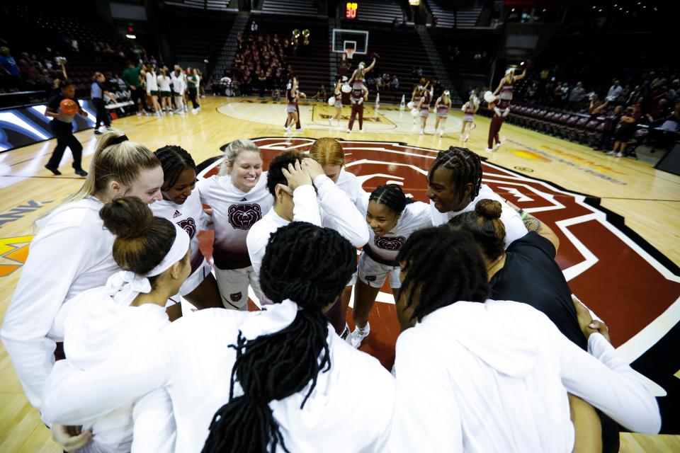 The Missouri State Lady Bears take on the Missouri S&T Miners at Great Southern Bank Arena on Wednesday, Nov. 2, 2022.