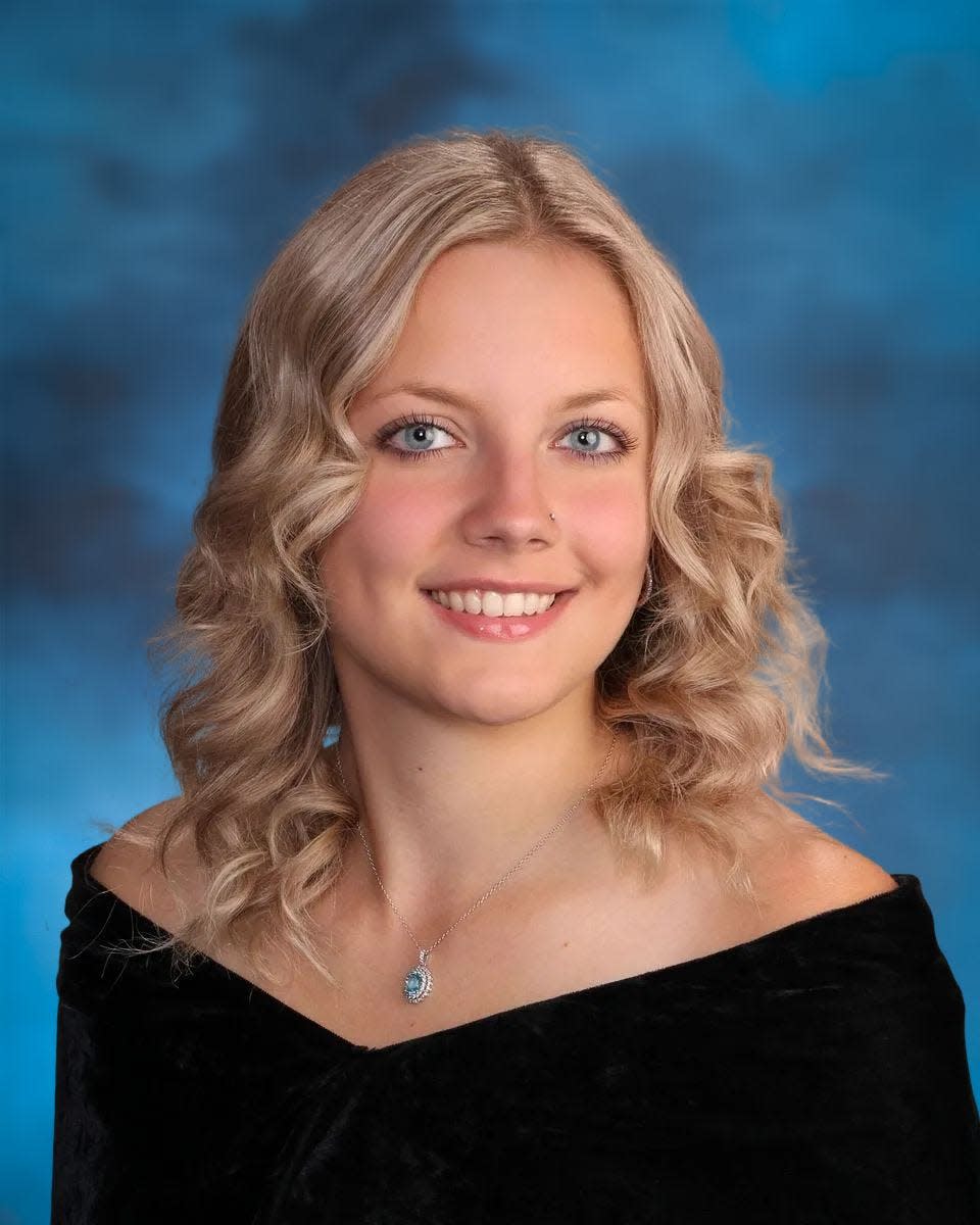 Sophia Konidis, valedictorian of the Harpursville Central School Class of 2023.