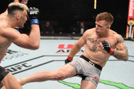 En sus primeras seis peleas en la UFC acumula una marca de 5-1, aunque fue gracias a su victoria en la velada de Abu Dabi del 18 de octubre cuando los aficionados de este deporte se han fijado en él. (Foto: Josh Hedges / Zuffa LLC / Getty Images).