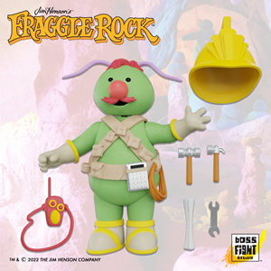 Boss Fight Studio announces brand new Fraggle Rock Action Figure Line with Preview Flange Doozer up for pre-order now!