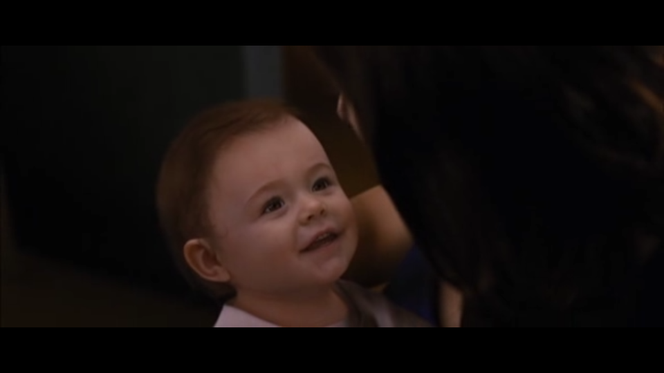 The scary CGI baby from Twilight: Breaking Dawn – Part 2 (Lionsgate).