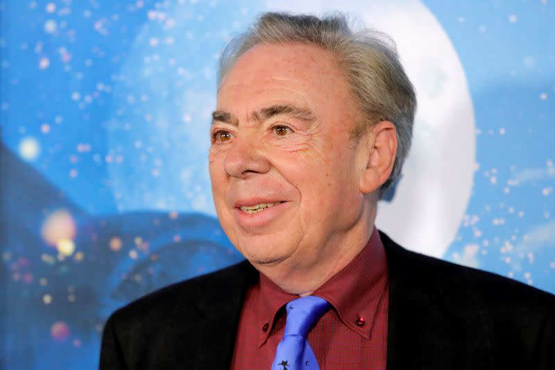 FILE PHOTO: Andrew Lloyd Webber arrives for the world premiere of the movie "Cats" in Manhattan, New York