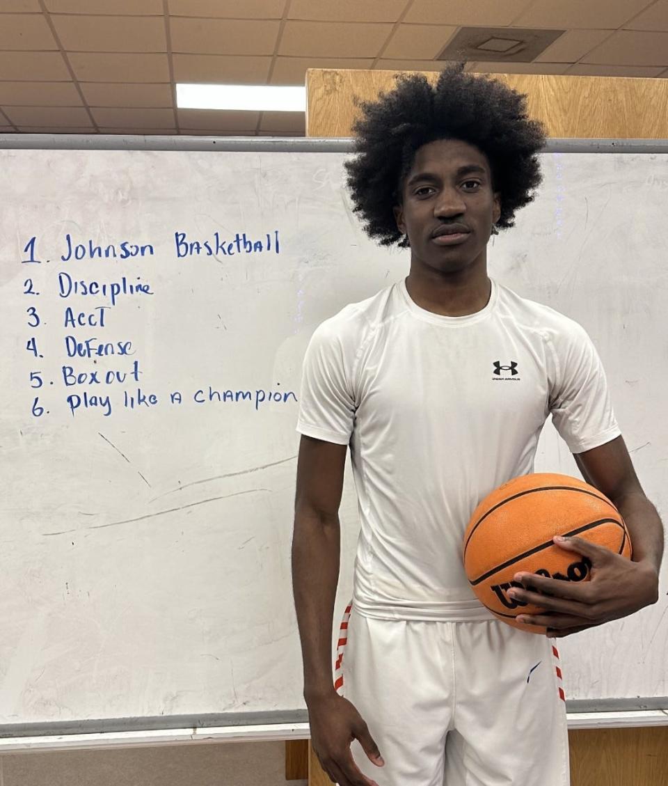 Johnson's Josh Quarterman reached 1,000 points for his career Saturday as the Atom Smashers beat Long County to win the Region 3-3A Region Tournament title.