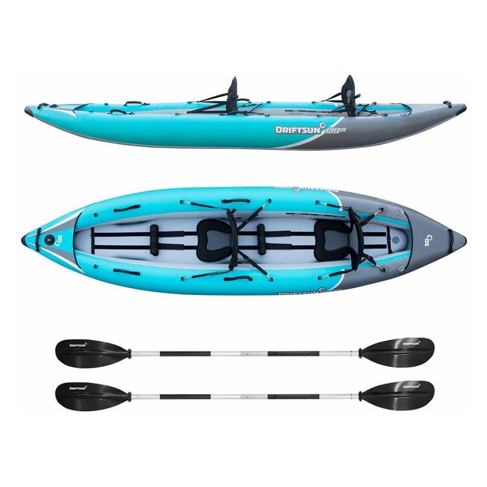 1) Rover Inflatable Tandem Kayak