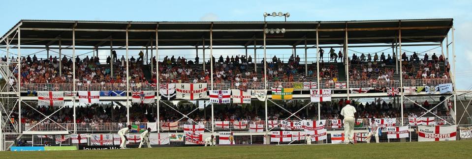England supporters take over the ARG