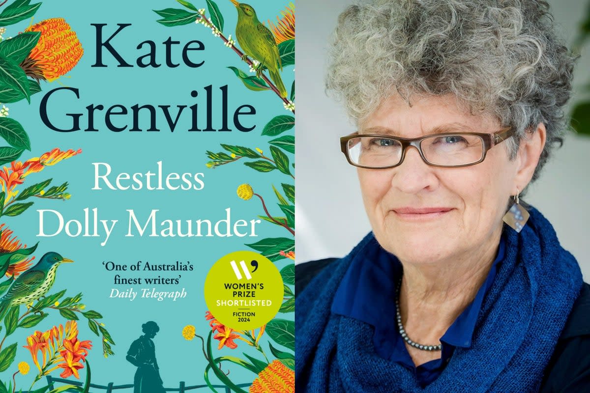 Restless Dolly Maunder and its author, Kate Grenville (Canongate Books / Darren James)