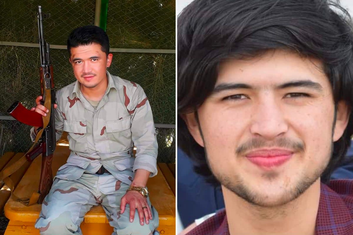 Mohammad Qoyash (left) was killed along with his brother Khair (right) as they fled Afghanistan (Supplied)