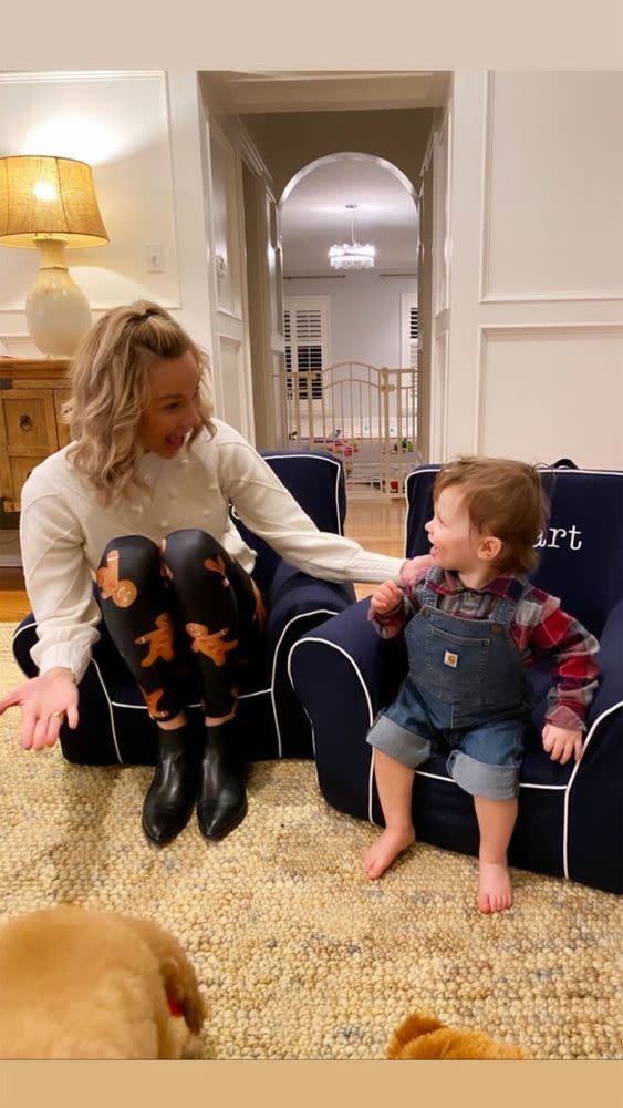 Meghan King Edmonds and son Hart | Meghan King Edmonds/ Instagram