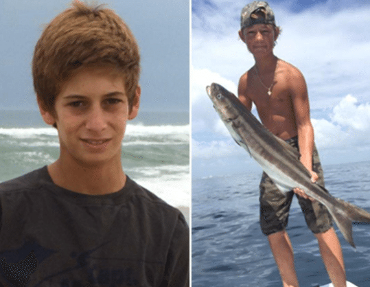Perry Cohen (L) and Austin Stephanos (R) went missing almost two years ago during a fishing trip off the coast of Florida.