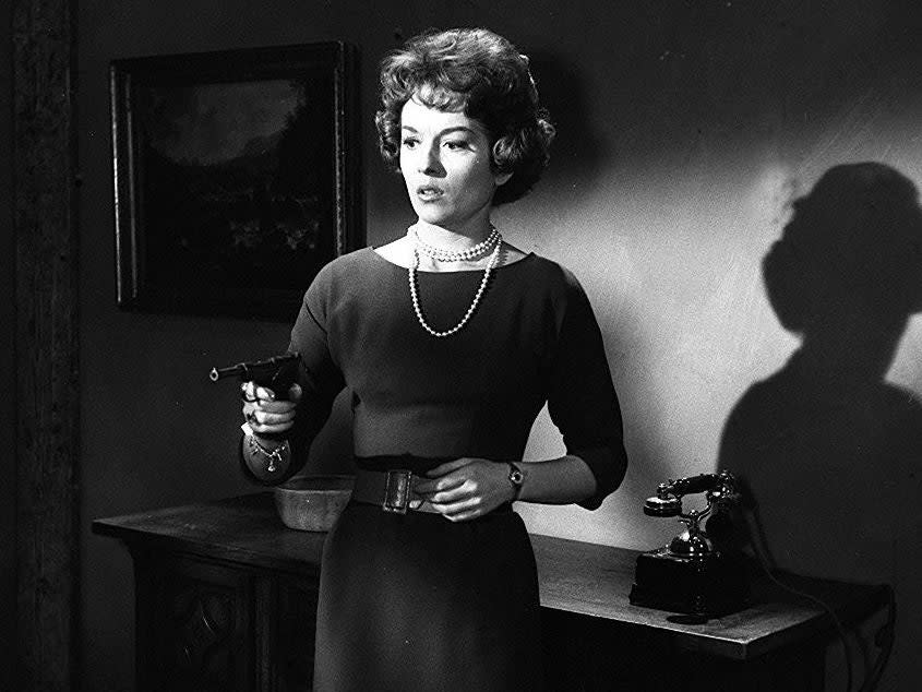 In TV series ‘Danger Man’ in 1960 (Rex Features)