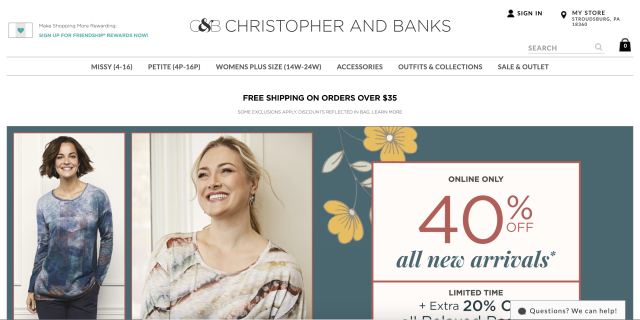 Christopher & Banks at Mall of America, Twin Cities Shops Guide, Shop +  Style, The Best of the Twin Cities