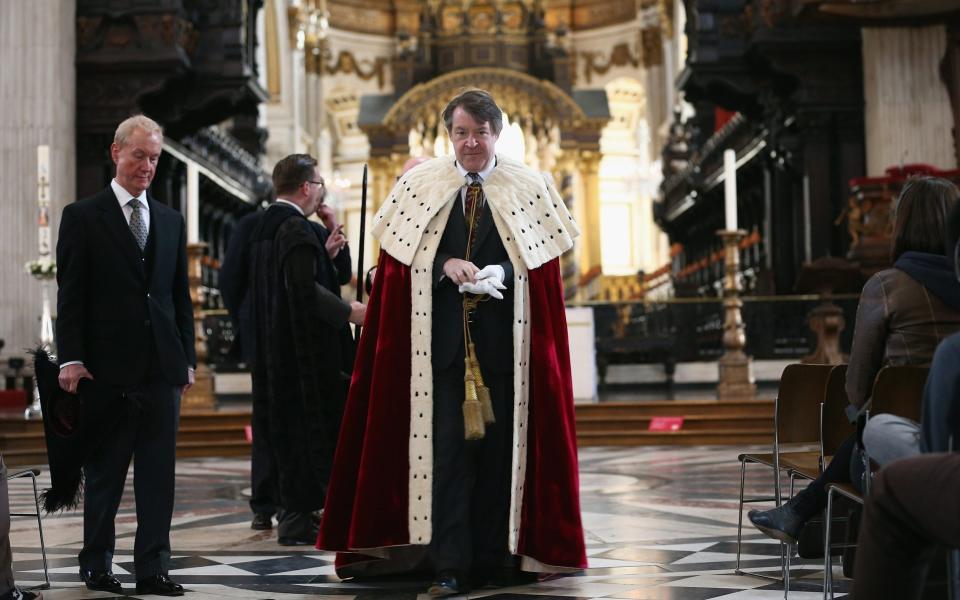 Gifford during rehearsals for the funeral of Lady Thatcher - Dan Kitwood/Getty Images