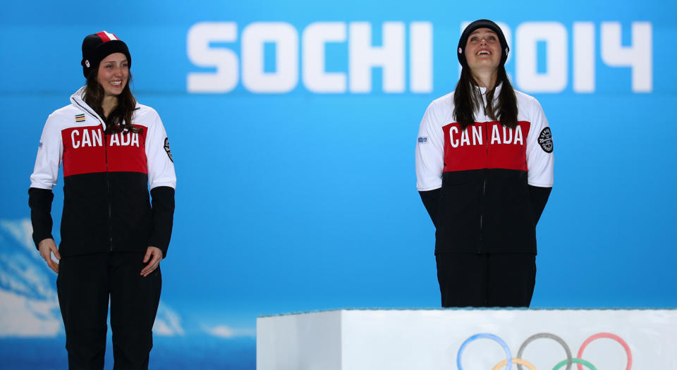 Kelsey Serwa and Marielle Thompson will be looking for a similar result. (Getty)