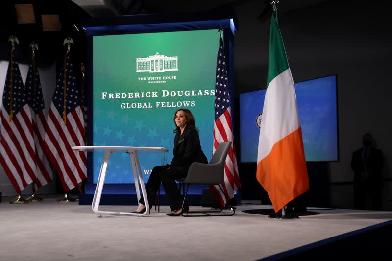 Vice President Harris holds St. Patrick's Day event at the White House in Washington