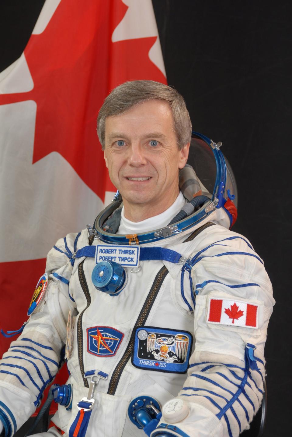 Canadian Space Agency astronaut Bob Thirsk's 2009 portrait.