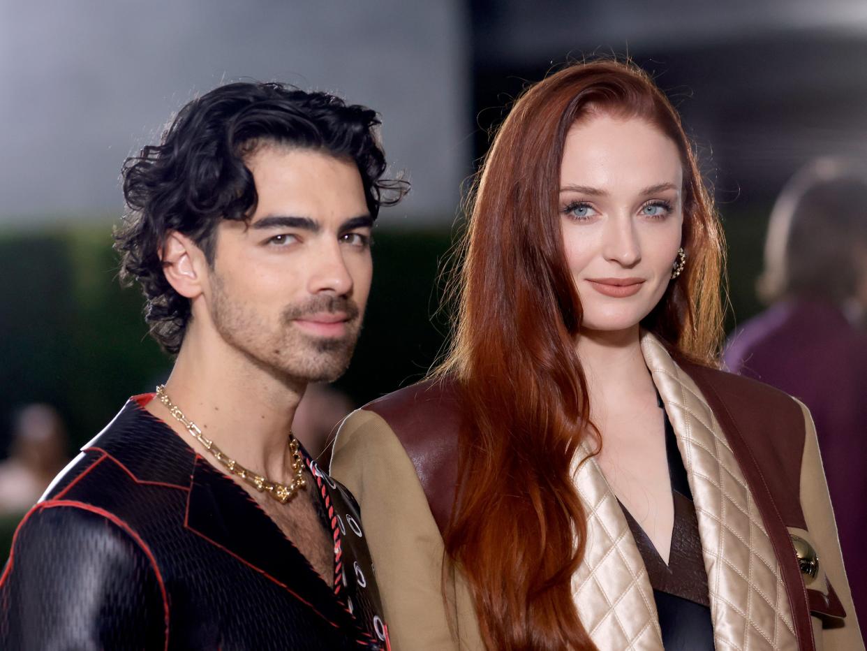 Joe Jonas and Sophie Turner attend the 2nd Annual Academy Museum Gala at Academy Museum of Motion Pictures on October 15, 2022 in Los Angeles, California.