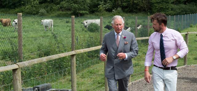 Royal visit to Jimmy’s Farm