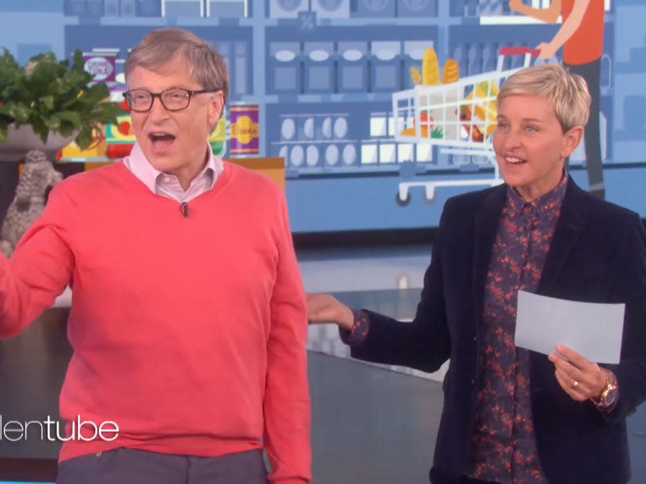 bill gates ellen