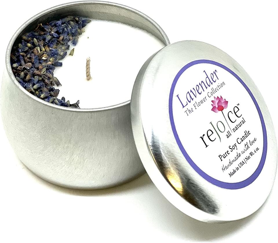 Rejoice Soy Wax Lavender Candle