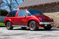 <p>Styled to look like the AMC Pacer, this van was one of seven vehicles created for the Concept 80 tour created by AMC to showcase its ideas about future small, fuel-efficient products.</p><p>It was said to have four-wheel drive, and the word ‘turbo’ appeared on both sides, but it was in fact a non-functioning model. It found a new owner in summer 2022.</p>