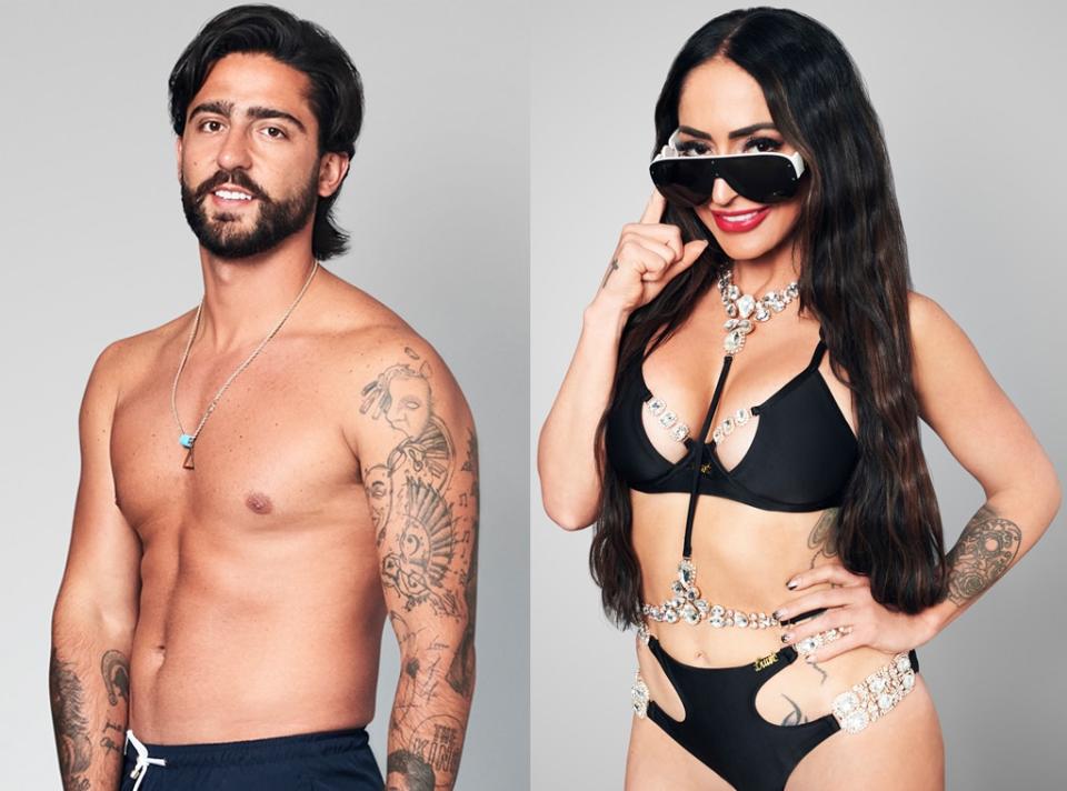 All Star Shore, Angelina Pivarnick, Luis "Porto" Caballero