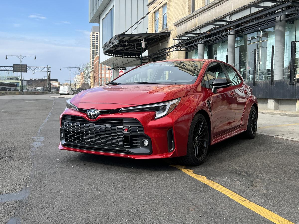 The Toyota GR Corolla is a high-performance hatchback